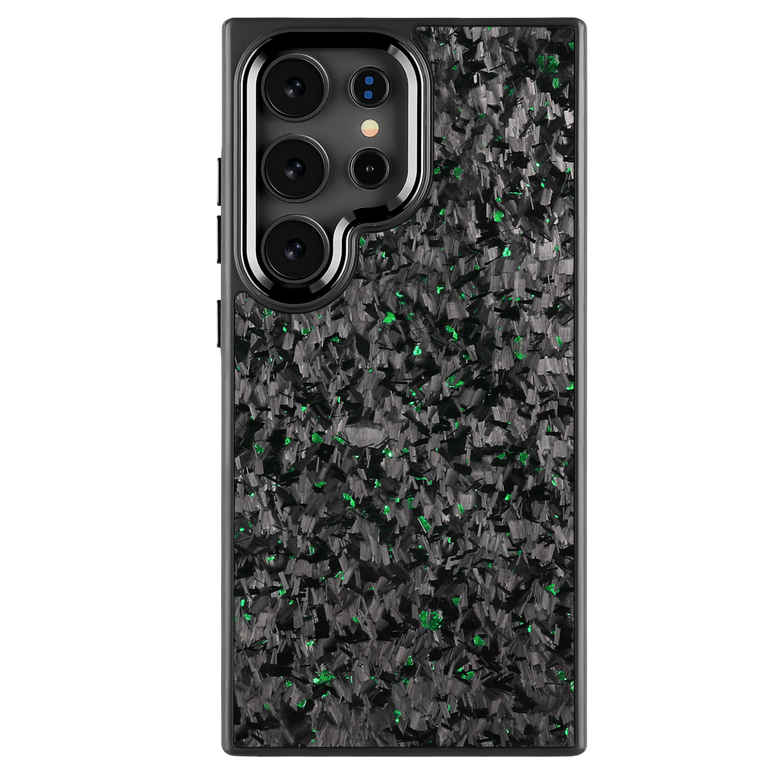 Forged Carbon Samsung Case – Green Fragment | Forge Series