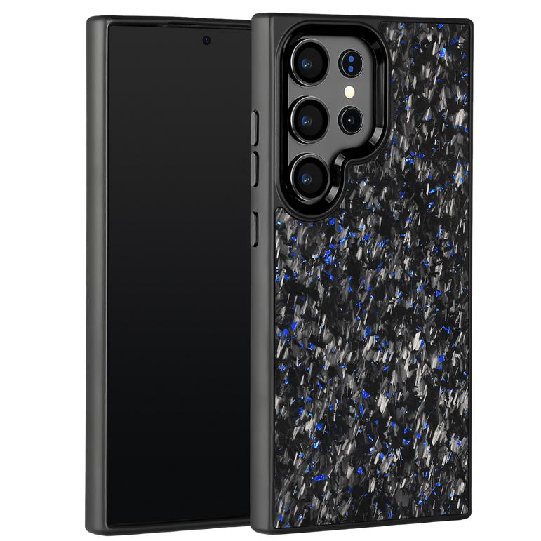 Forged Carbon Samsung Case – Blue Fragment | Forge Series