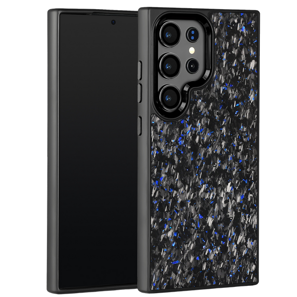 Forged Carbon Samsung Case – Blue Fragment | Forge Series