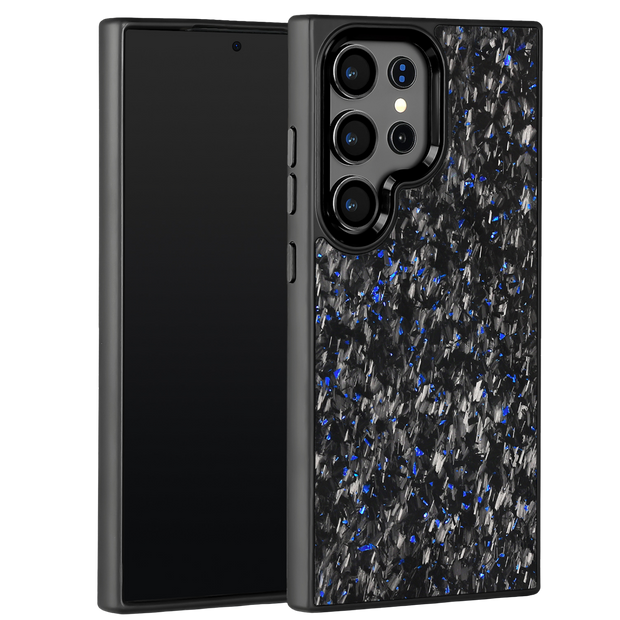 Forged Carbon Samsung Case – Blue Fragment | Forge Series