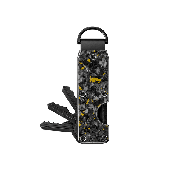 Gold Fragment | Forged Carbon Fiber | Key Case