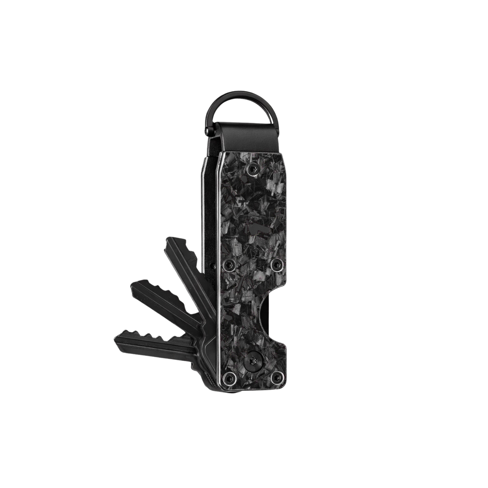 Black Fragment | Forged Carbon Fiber | Key Case