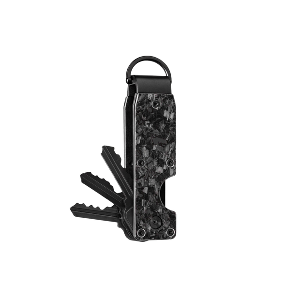 Black Fragment | Forged Carbon Fiber | Key Case
