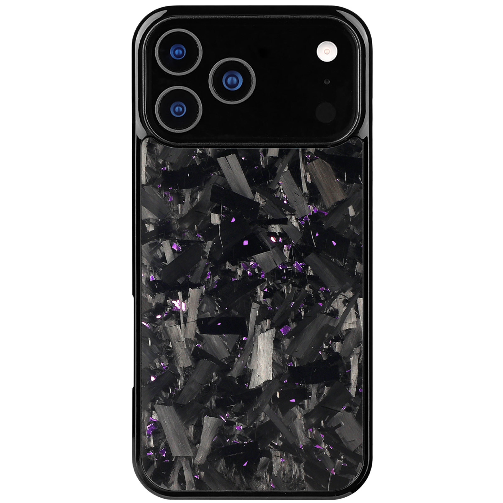 Forged Carbon iPhone Case – Purple Fragment Large | Forge Series V1