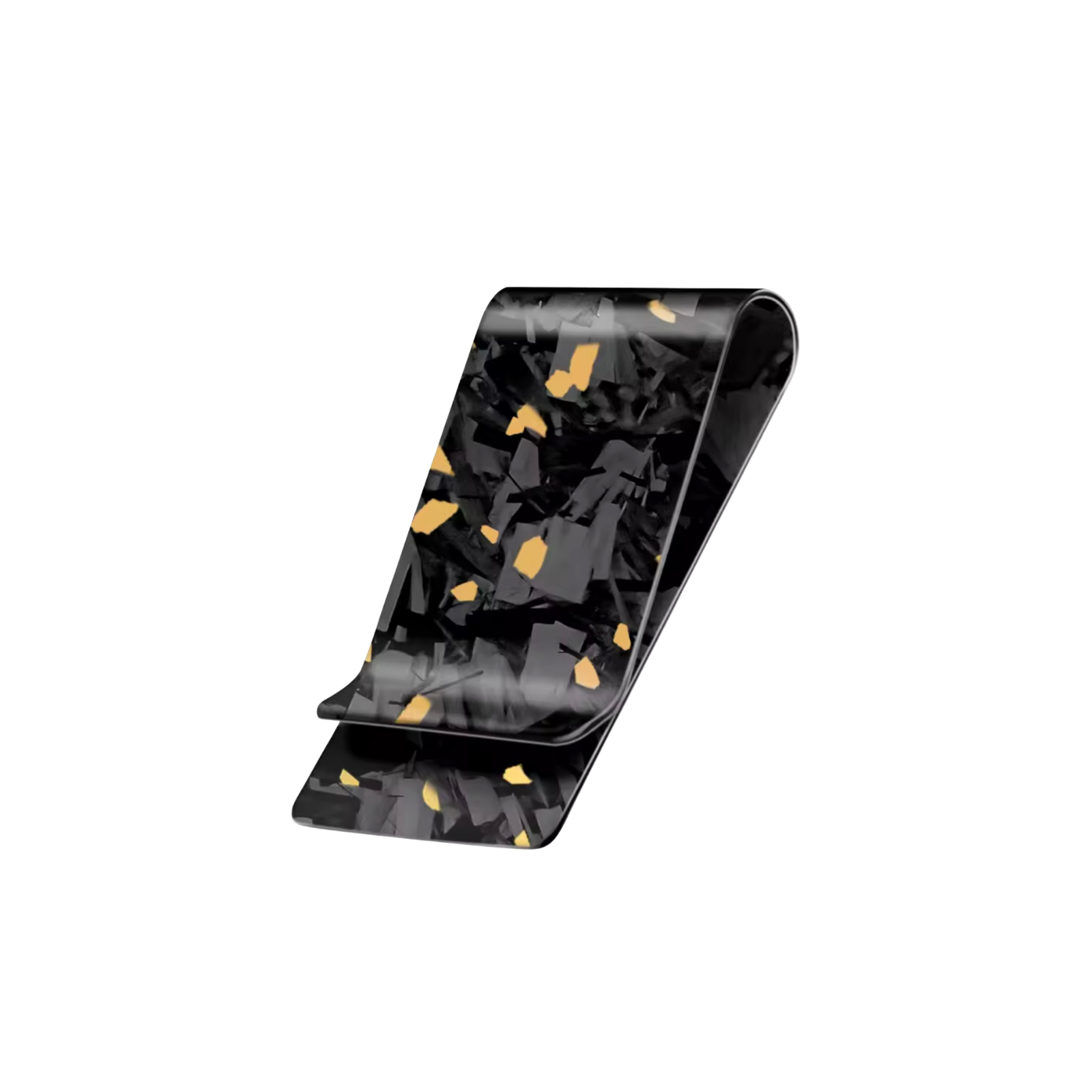 Cash Clip | Gold Forged Carbon Fiber