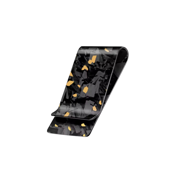 Cash Clip | Gold Forged Carbon Fiber