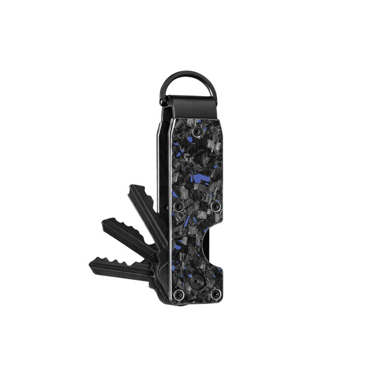 Blue Fragment | Forged Carbon Fiber | Key Case
