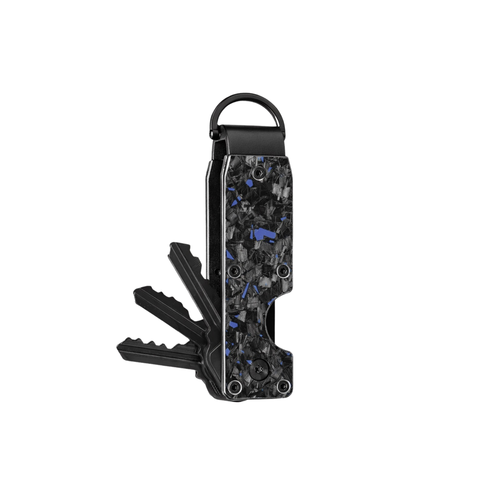 Blue Fragment | Forged Carbon Fiber | Key Case