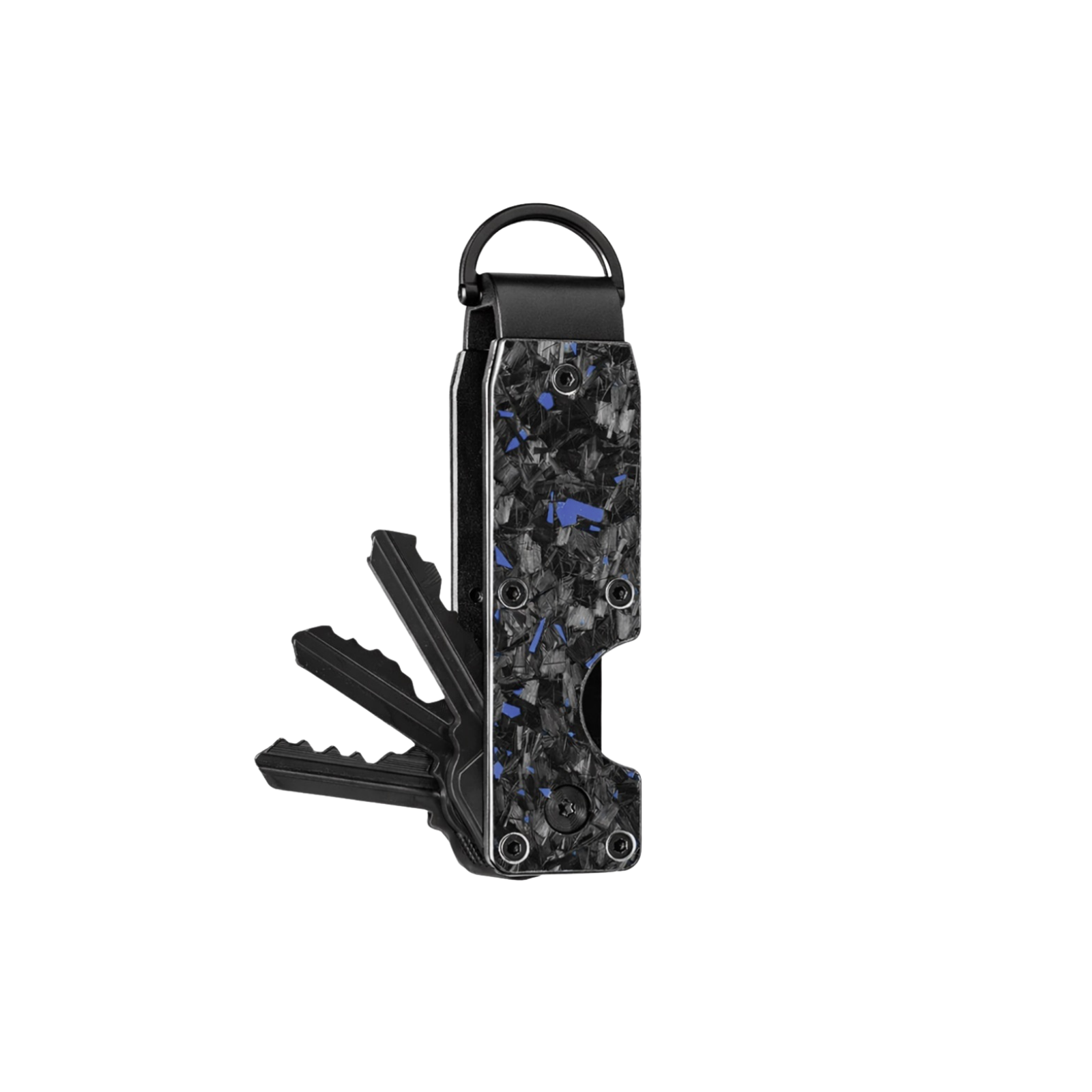 Blue Fragment | Forged Carbon Fiber | Key Case