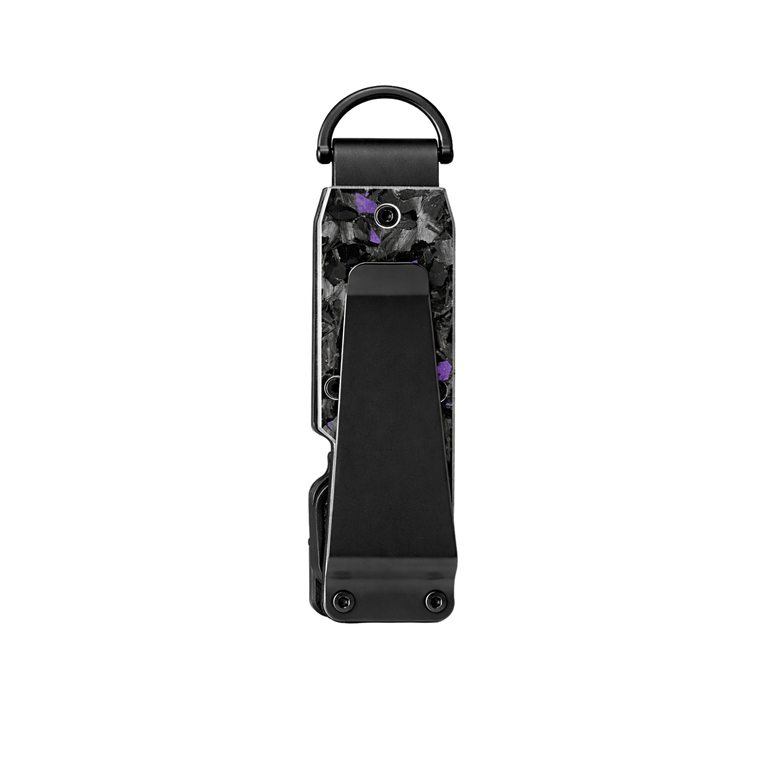 Purple Fragment | Forged Carbon Fiber | Key Case
