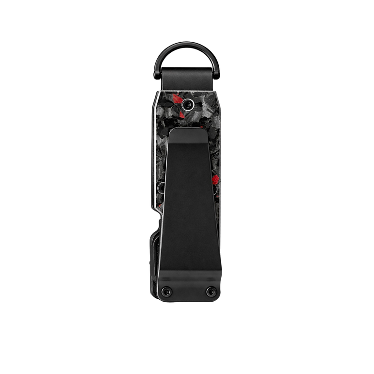 Red Fragment | Forged Carbon Fiber | Key Case