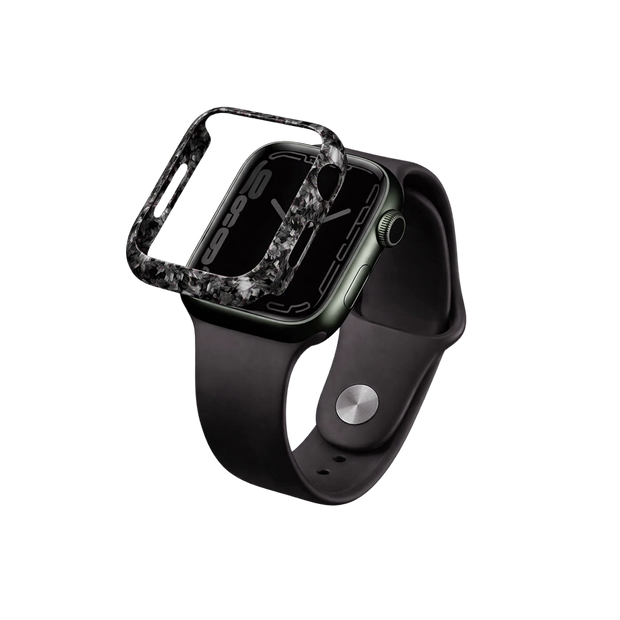 Forged Carbon Fiber Apple Watch Case | Black Fragment
