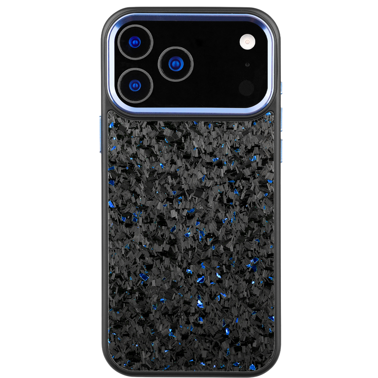 Forged Carbon iPhone Case – Blue Fragment | Forge Series V2