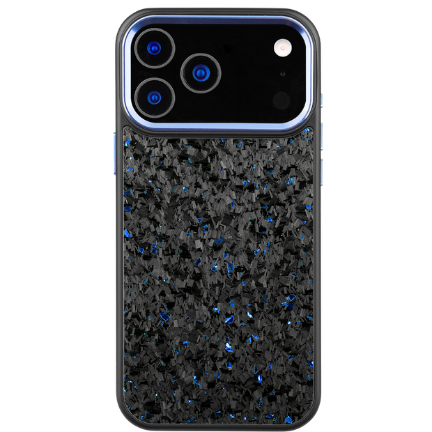 Forged Carbon iPhone Case – Blue Fragment | Forge Series V2