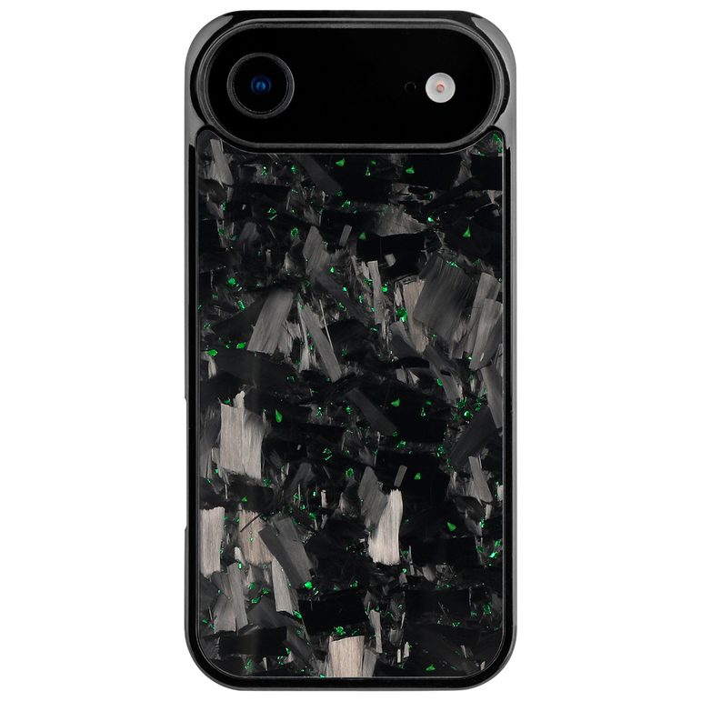 Forged Carbon iPhone Case – Green Fragment Large | Forge Series V1