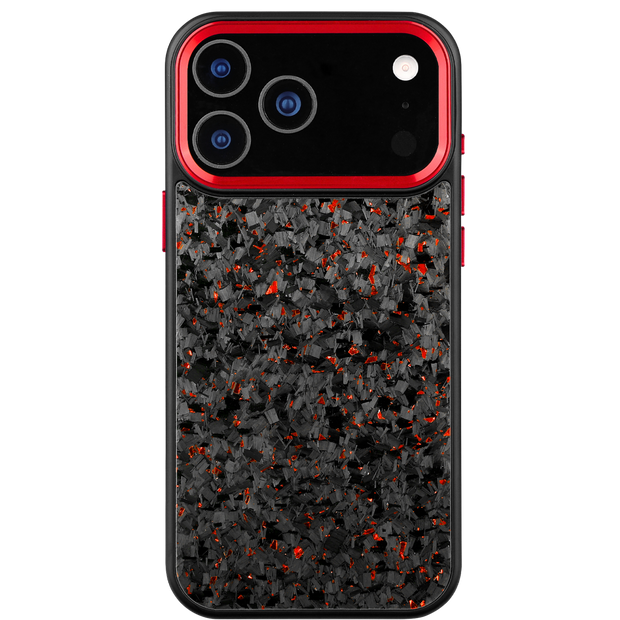 Forged Carbon iPhone Case – Red Fragment | Forge Series V2