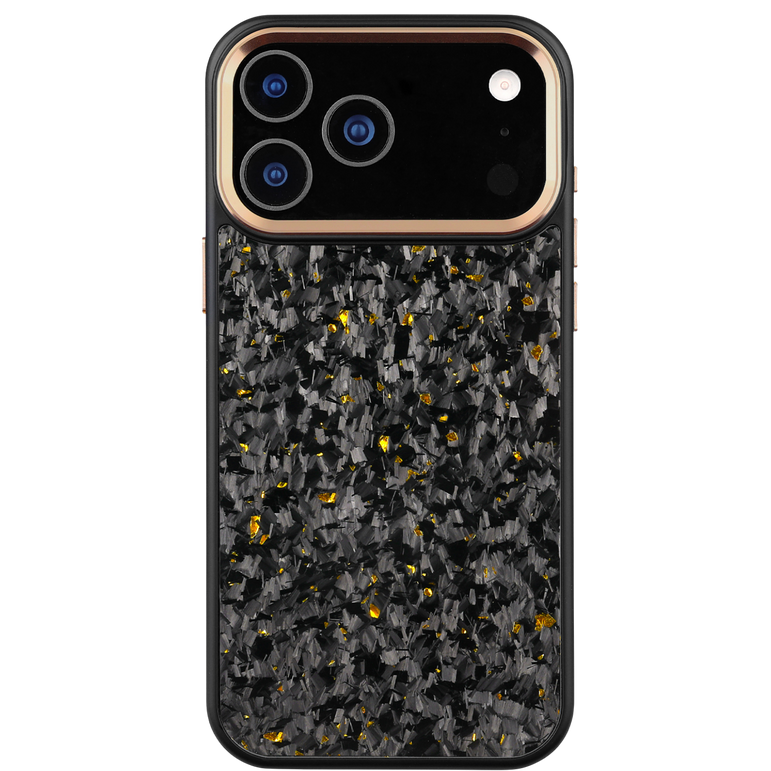 Forged Carbon iPhone Case – Gold Fragment | Forge Series V2