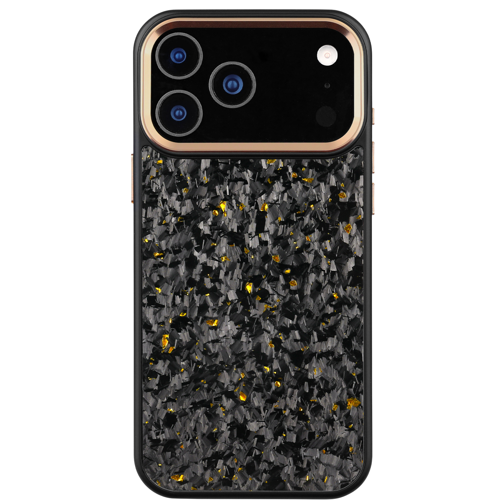 Forged Carbon iPhone Case – Gold Fragment | Forge Series V2