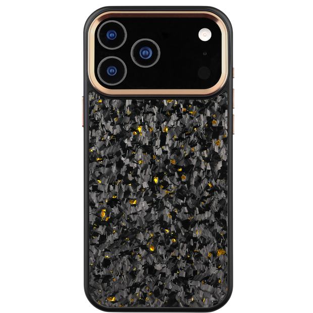Forged Carbon iPhone Case – Gold Fragment | Forge Series V2