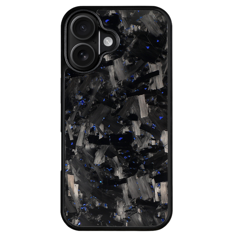 Forged Carbon iPhone Case – Blue Fragment Large | Forge Series V1