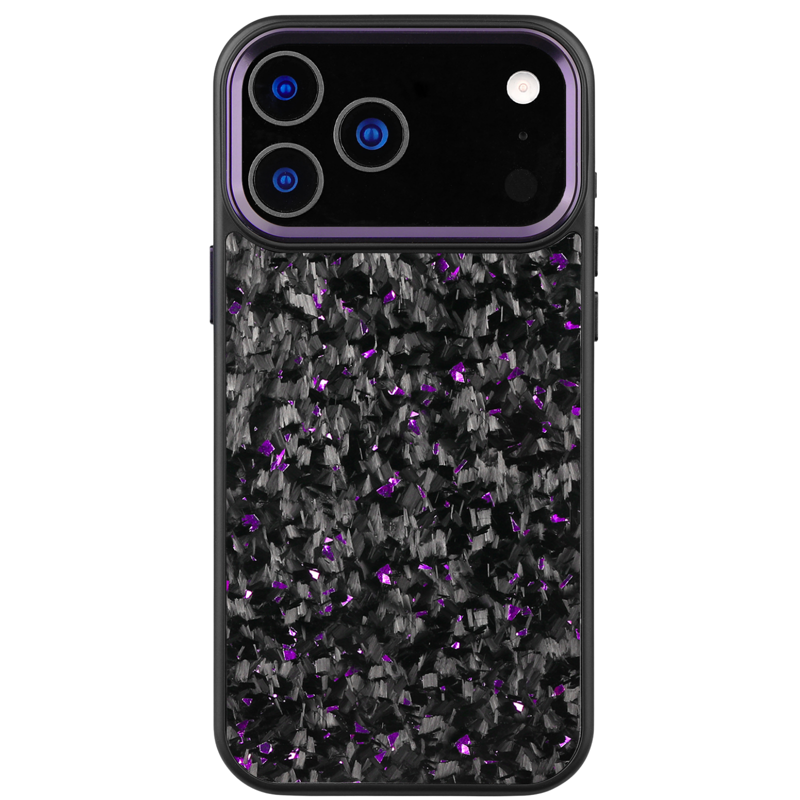 Forged Carbon iPhone Case – Purple Fragment | Forge Series V2