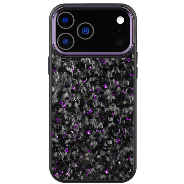 Forged Carbon iPhone Case – Purple Fragment | Forge Series V2