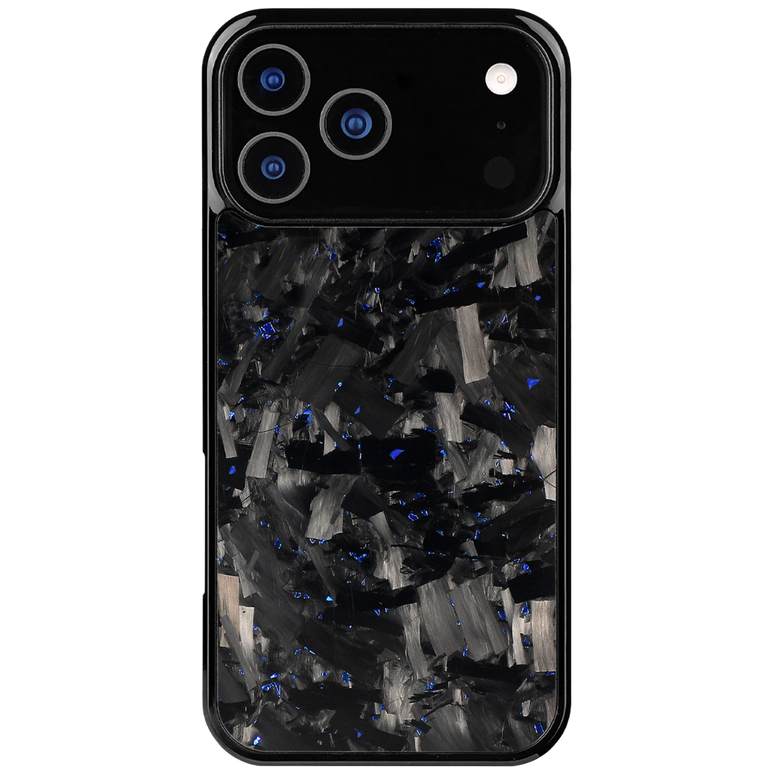 Forged Carbon iPhone Case – Blue Fragment Large | Forge Series V1