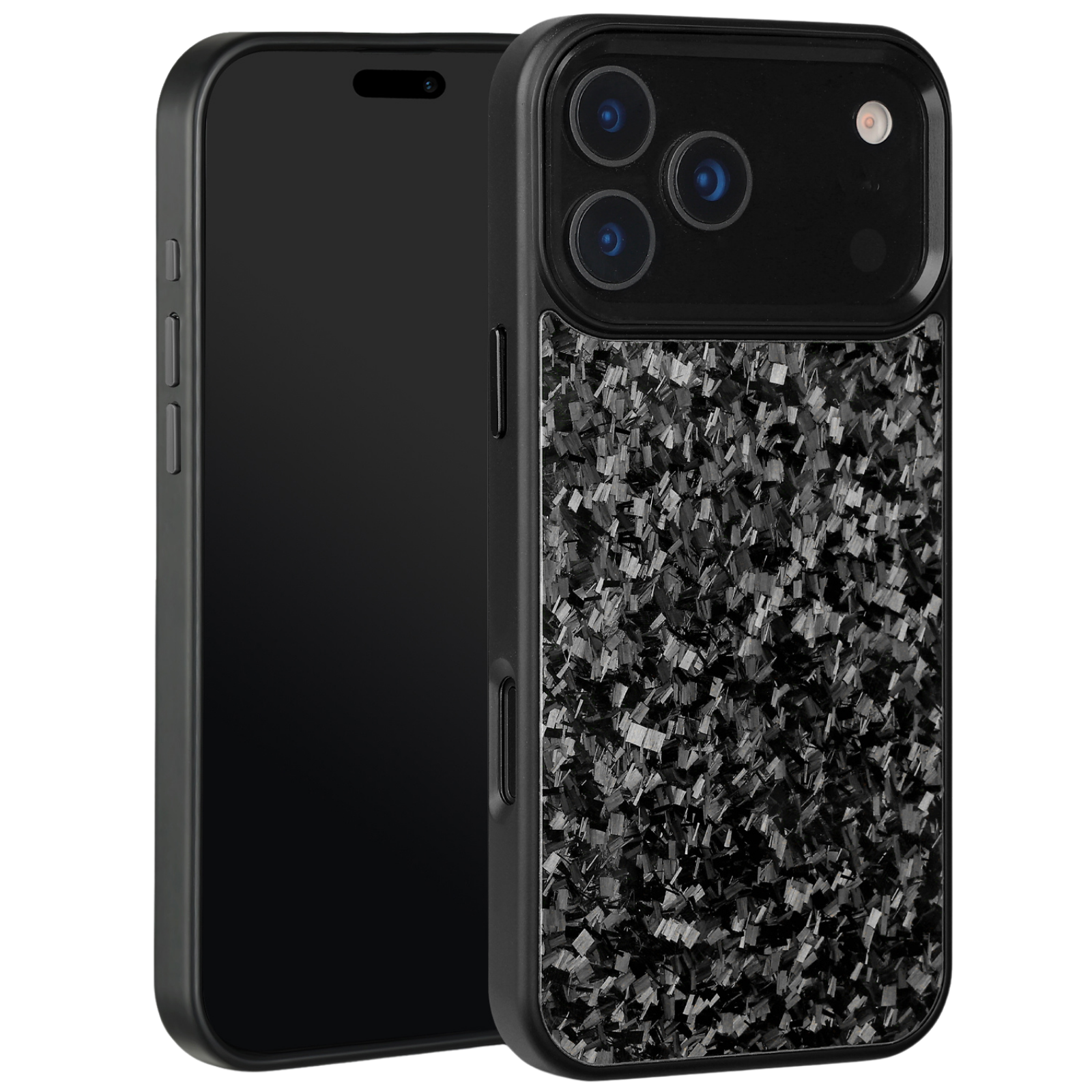Forged Carbon iPhone Case – Black Fragment | Forge Series V2