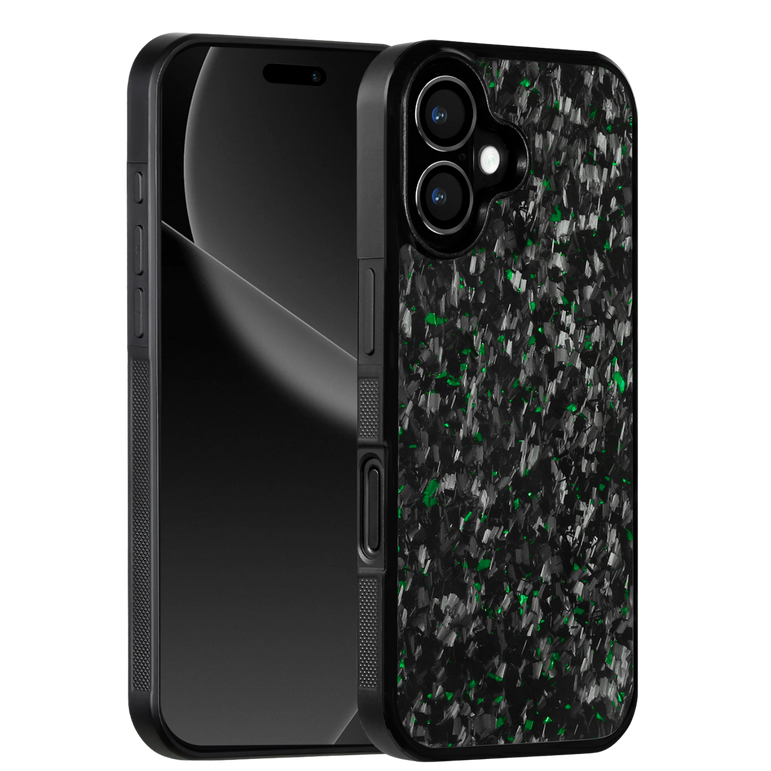 Forged Carbon iPhone Case – Green Fragment | Forge Series V1
