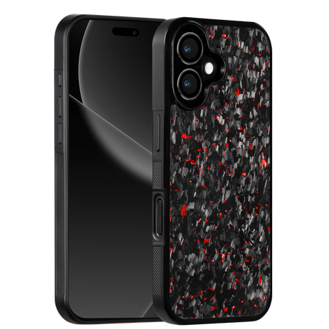 Forged Carbon iPhone Case – Red Fragment | Forge Series V1
