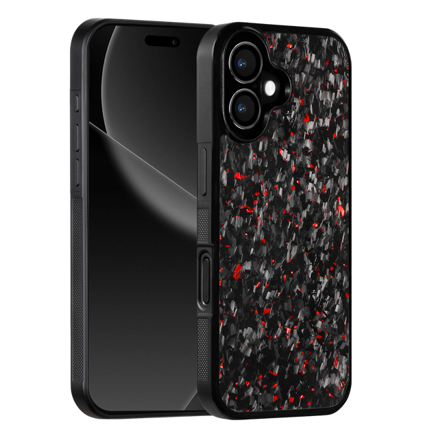 Forged Carbon iPhone Case – Red Fragment | Forge Series V1