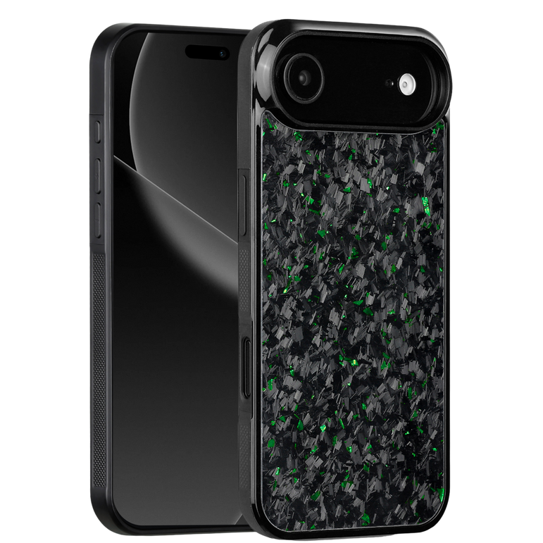 Forged Carbon iPhone Case – Green Fragment | Forge Series V1