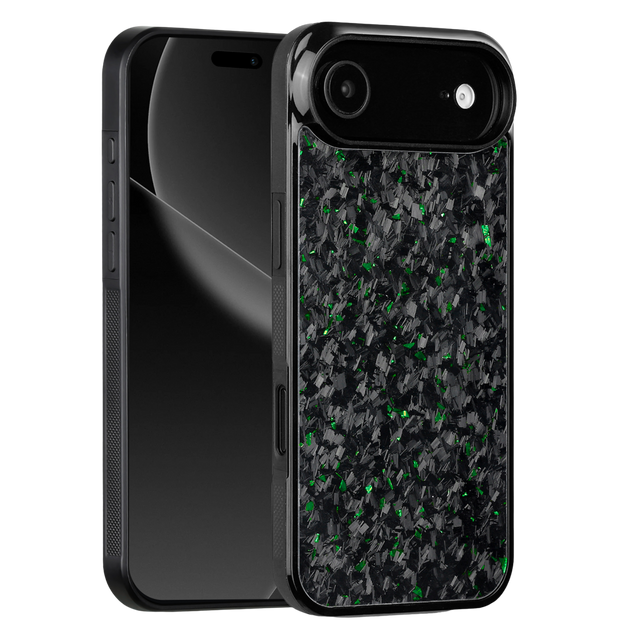 Forged Carbon iPhone Case – Green Fragment | Forge Series V1