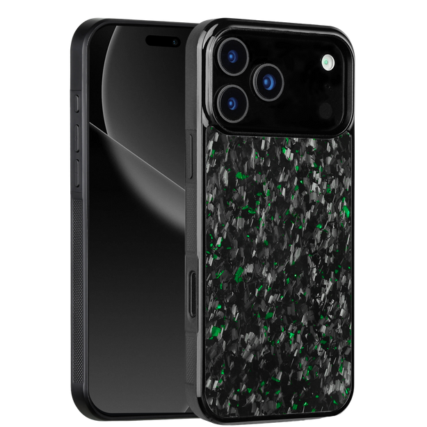 Forged Carbon iPhone Case – Green Fragment | Forge Series V1