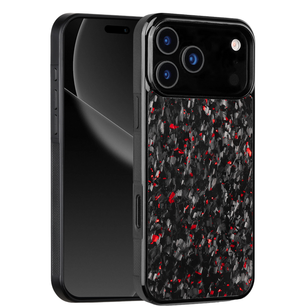 Forged Carbon iPhone Case – Red Fragment | Forge Series V1