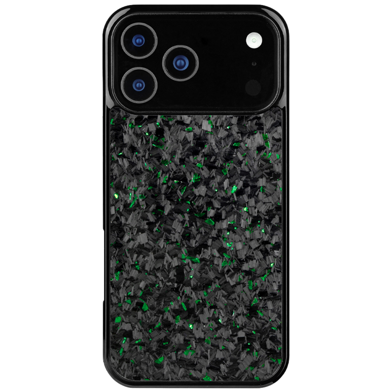 Forged Carbon iPhone Case – Green Fragment | Forge Series V1