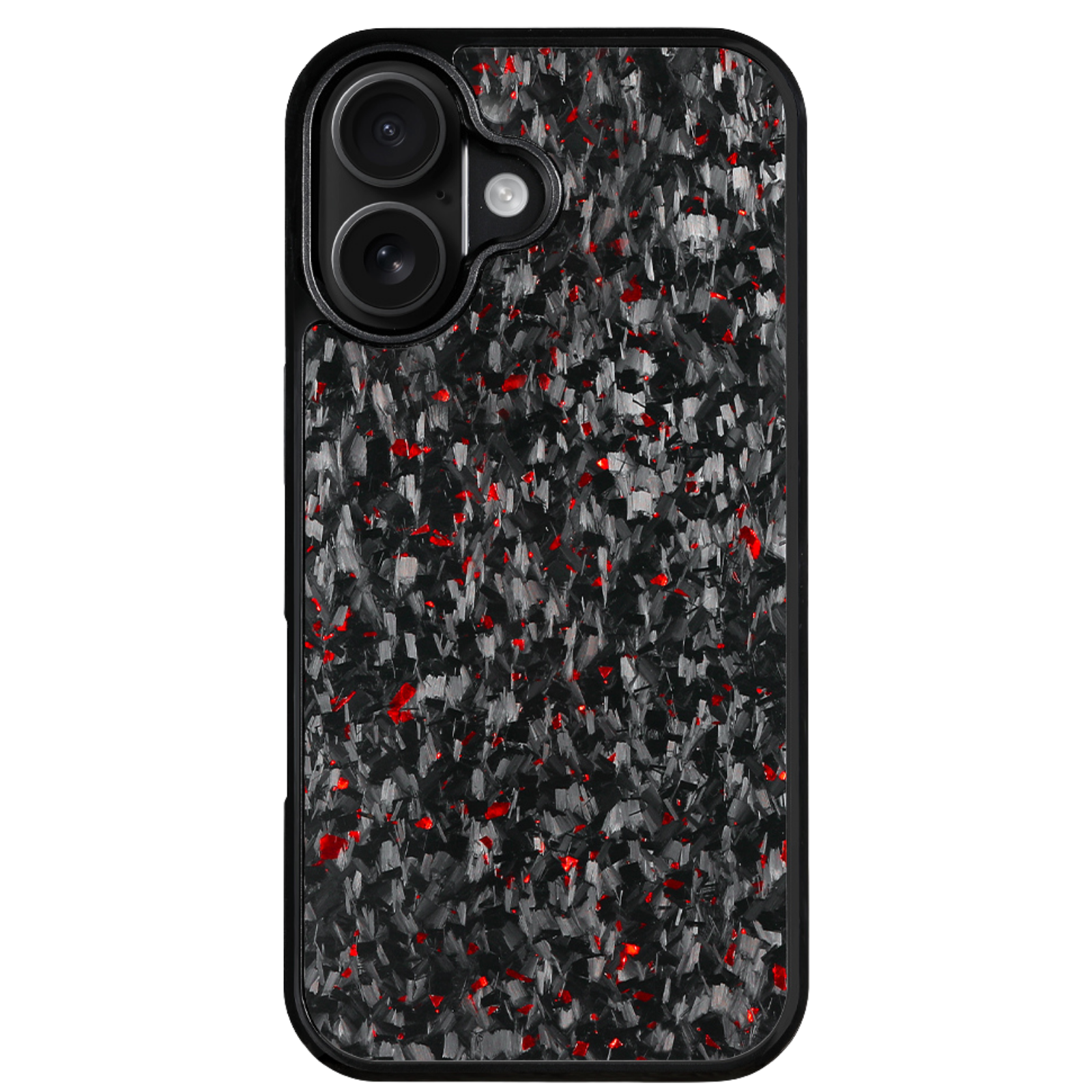 Forged Carbon iPhone Case – Red Fragment | Forge Series V1