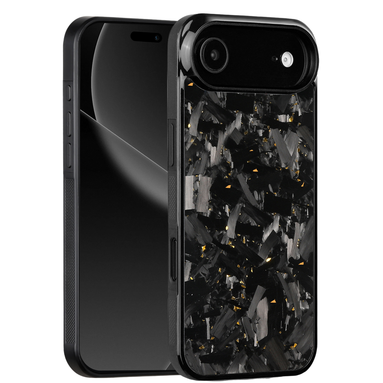 Forged Carbon iPhone Case – Gold Fragment Large | Forge Series V1
