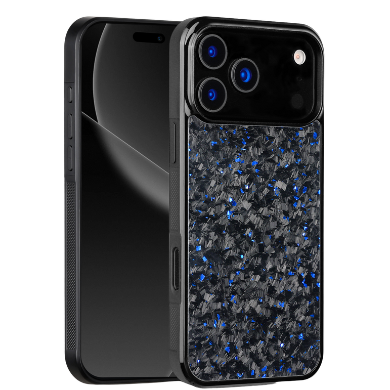 Forged Carbon iPhone Case – Blue Fragment | Forge Series V1