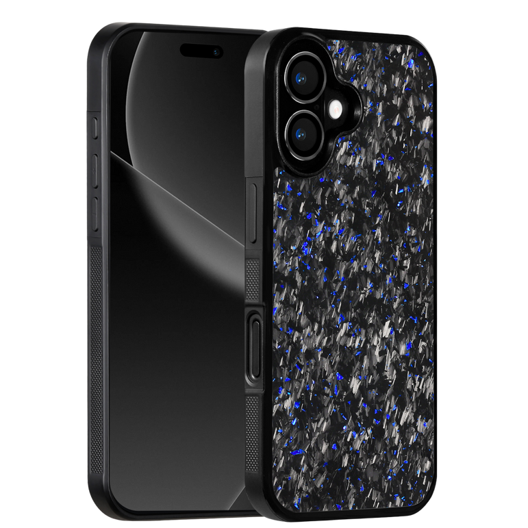 Forged Carbon iPhone Case – Blue Fragment | Forge Series V1