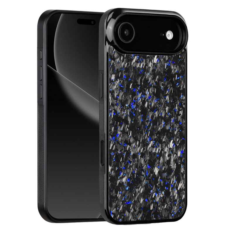 Forged Carbon iPhone Case – Blue Fragment | Forge Series V1