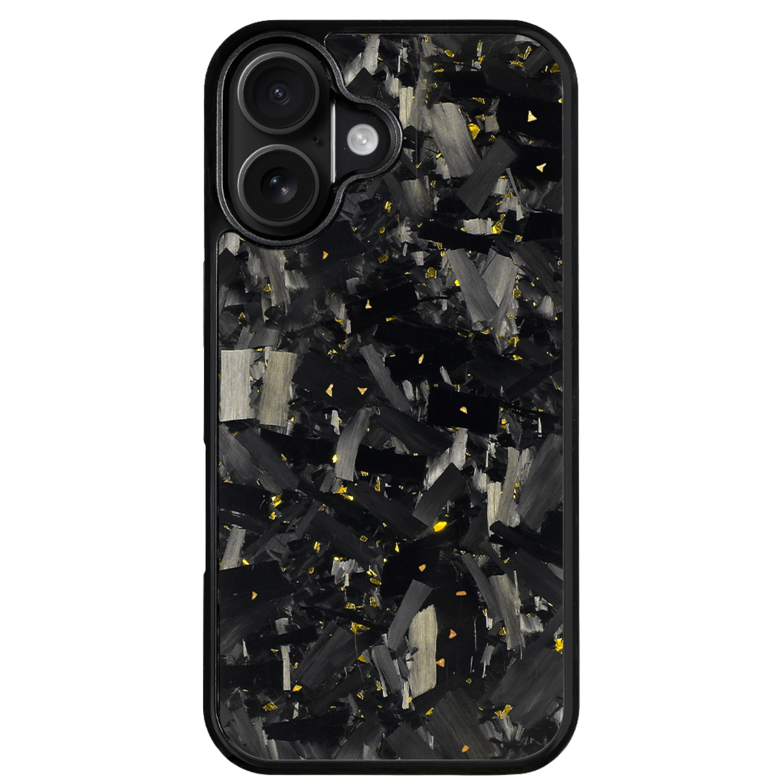 Forged Carbon iPhone Case – Gold Fragment Large | Forge Series V1