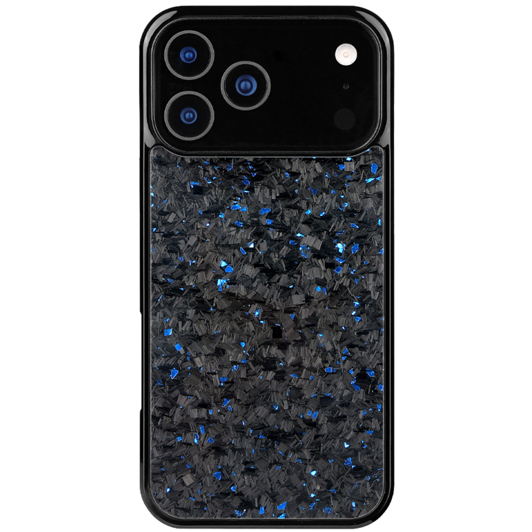 Forged Carbon iPhone Case – Blue Fragment | Forge Series V1