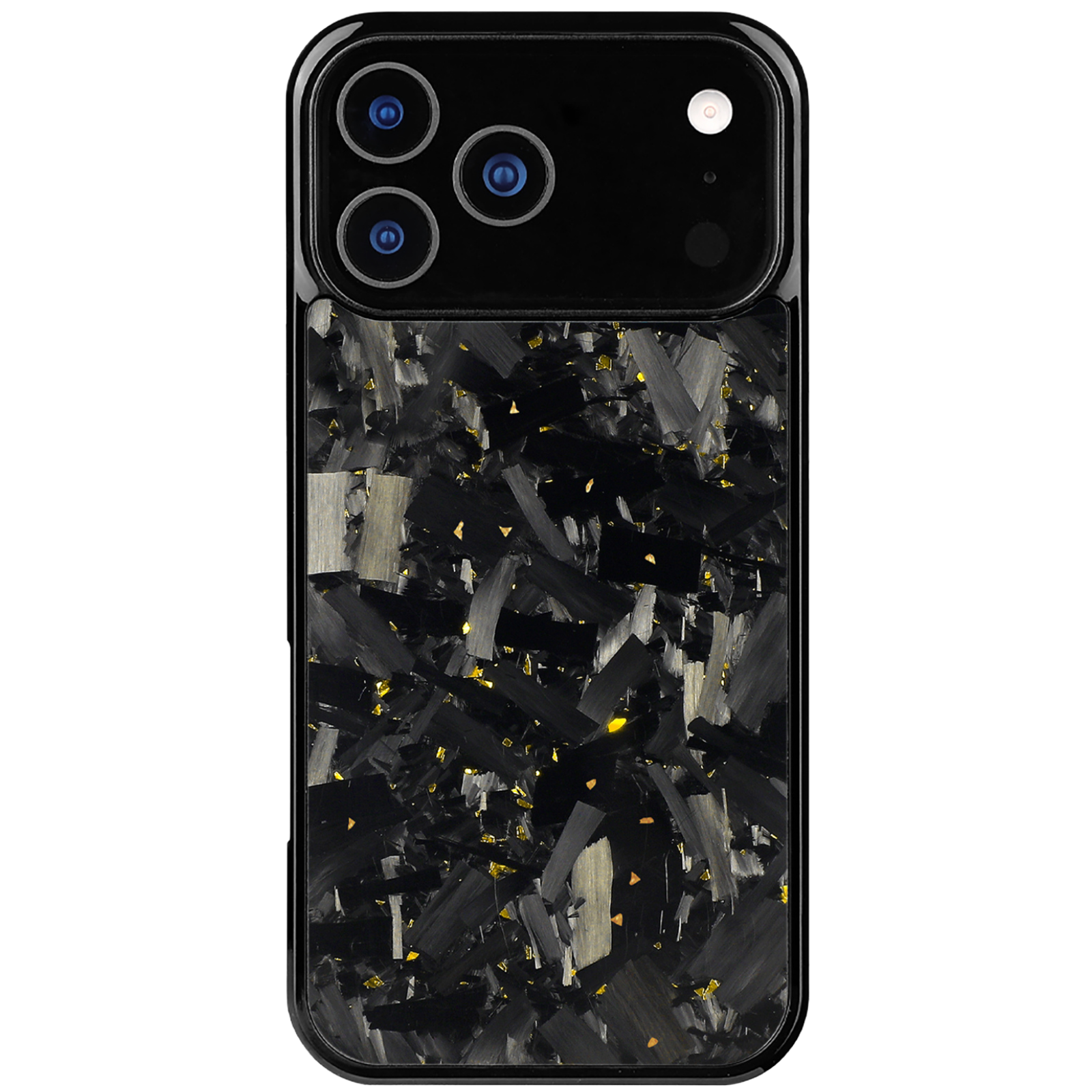 Forged Carbon iPhone Case – Gold Fragment Large | Forge Series V1