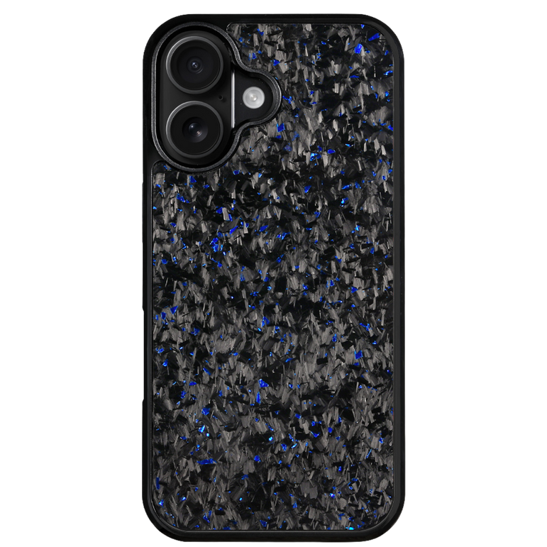 Forged Carbon iPhone Case – Blue Fragment | Forge Series V1
