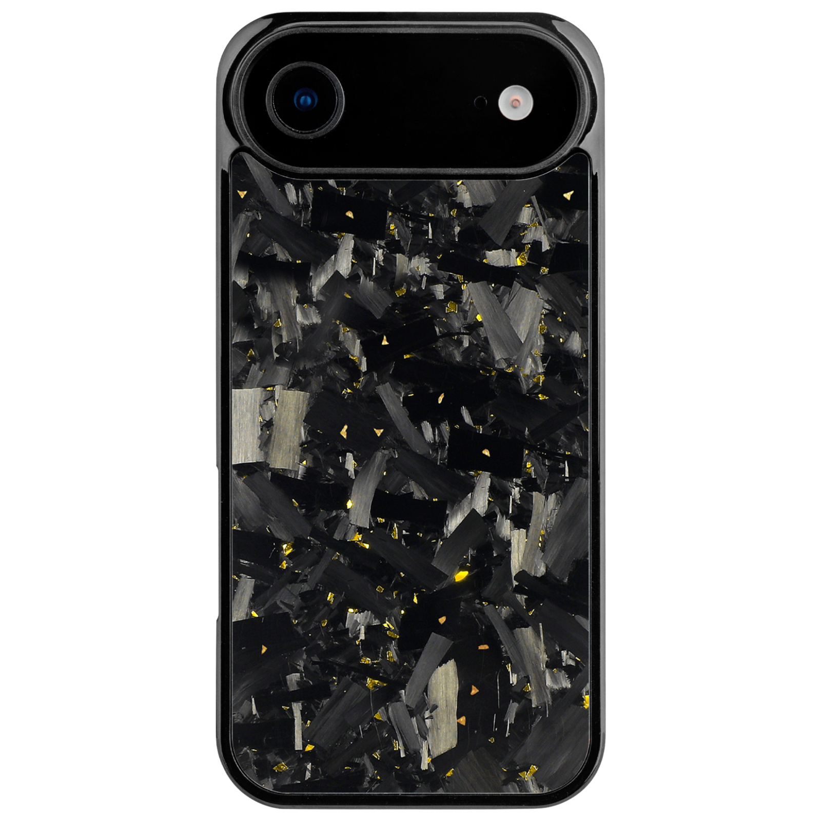 Forged Carbon iPhone Case – Gold Fragment Large | Forge Series V1