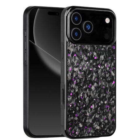Forged Carbon iPhone Case – Purple Fragment | Forge Series V1