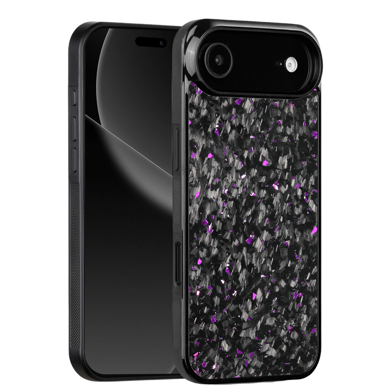 Forged Carbon iPhone Case – Purple Fragment | Forge Series V1