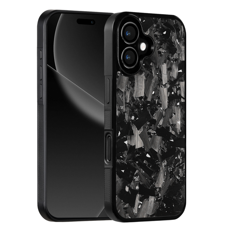 Forged Carbon iPhone Case – Silver Fragment | Forge Series V1