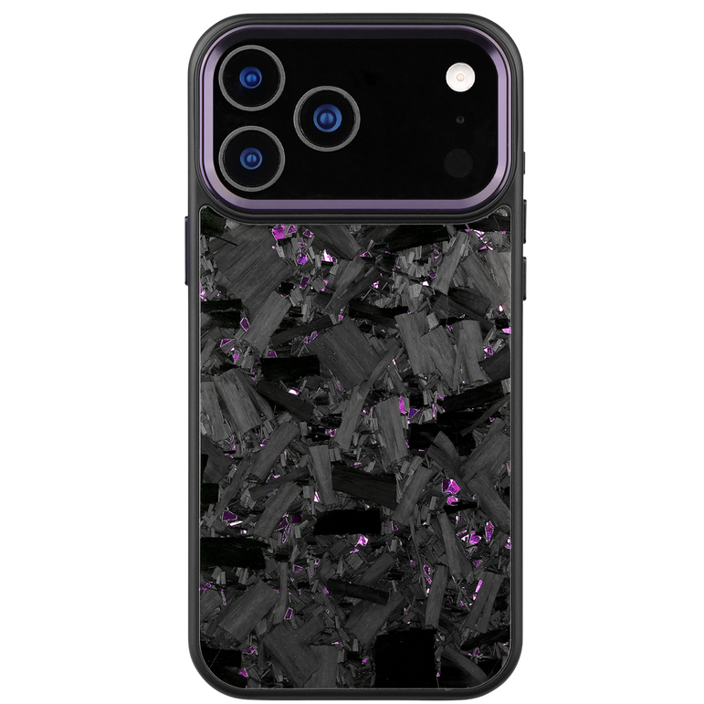 Forged Carbon iPhone Case – Purple Large Fragment | Forge Series V2